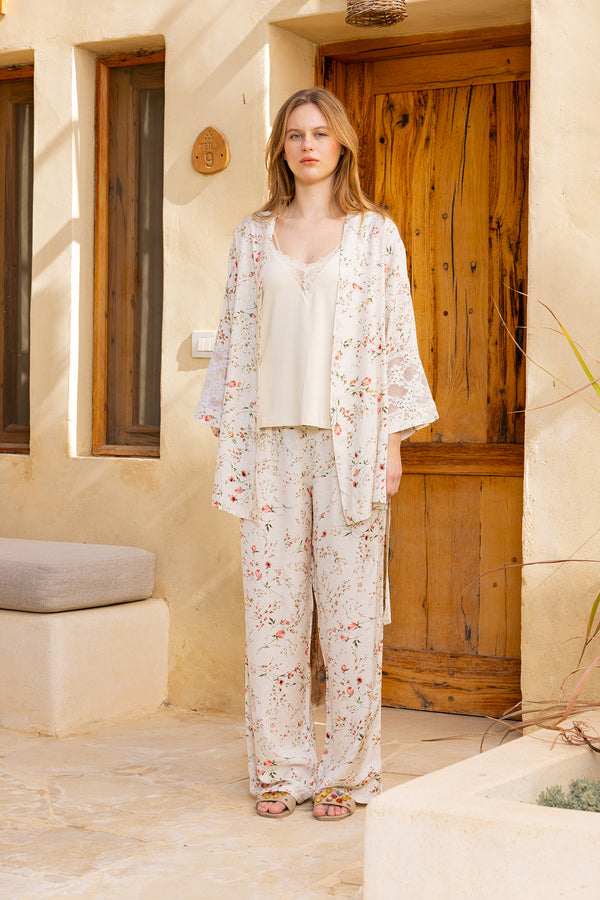 Camille Ditsy-Floral Lace Set