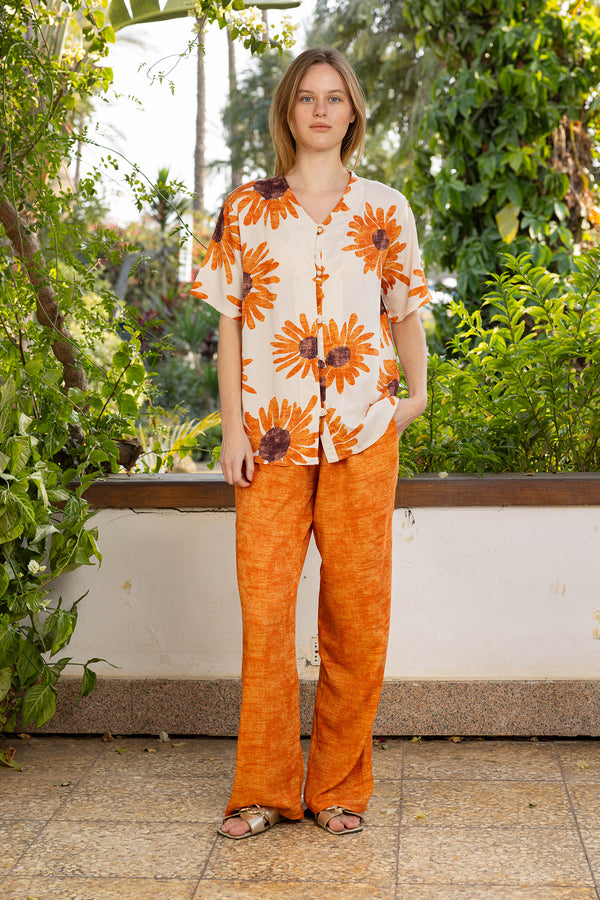 Marigold Sunflower Pyjama Set