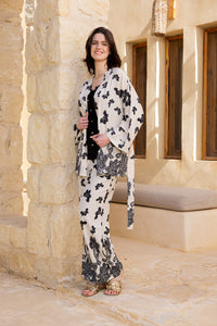 Monet Embroidered Floral Set