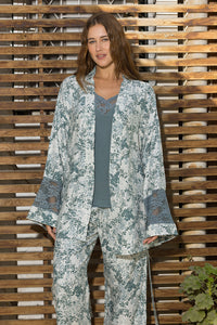 Palma Cream Viscose Nightgown