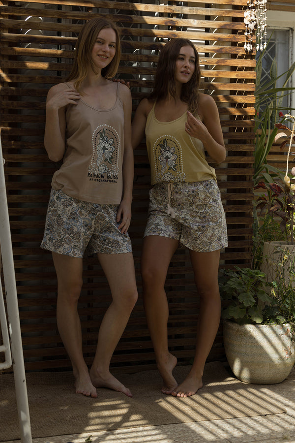 Rania Paisley Short Set