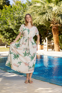 Oasis Palm Viscose Nightgown