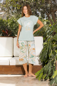 Verdant Cotton Pyjama Set
