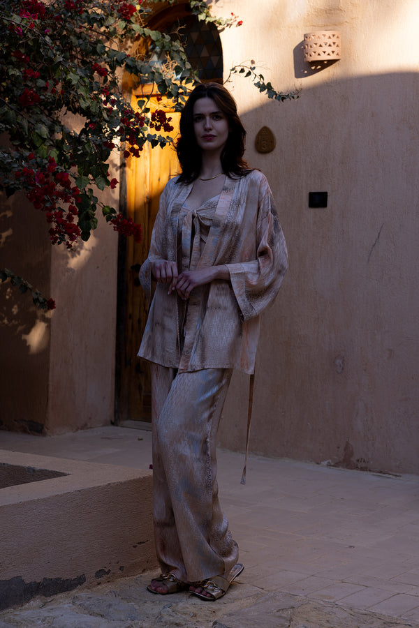 Cabana Cream Pyjama Set