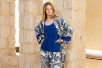 Azzurra Paisley Lace-Cuff Set