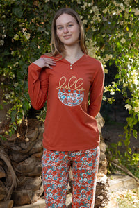 Marigold Daisy Organic Cotton Pyjama Set