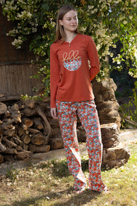 Marigold Daisy Organic Cotton Pyjama Set