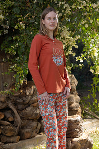 Marigold Daisy Organic Cotton Pyjama Set