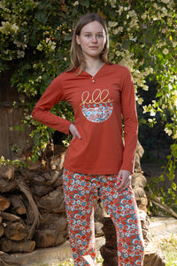 Marigold Daisy Organic Cotton Pyjama Set