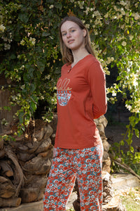 Marigold Daisy Organic Cotton Pyjama Set