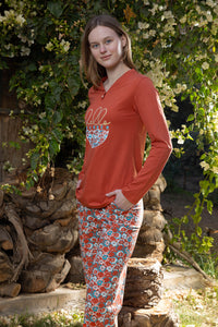 Marigold Daisy Organic Cotton Pyjama Set