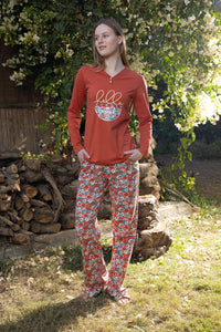 Marigold Daisy Organic Cotton Pyjama Set