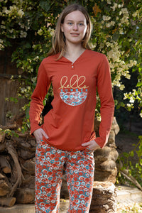 Marigold Daisy Organic Cotton Pyjama Set