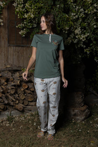 Frostberry Reindeer Organic Cotton Pyjama Set