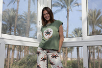 Palm Grove Tropical Organic Cotton Pyjama Set